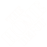 Home Depot Logo White